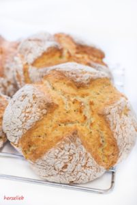 soda bread rezept ballymaloe kerrygold 2016 herzelieb Begrüßung auf Ballymaloe - auf zum Soda Bread!