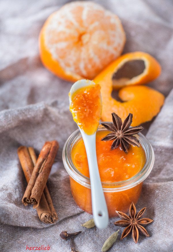 Mandarinenmarmelade rezept ohne Gelierzucker herzelieb-6