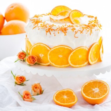 Ein tolles Rezept für eine fruchtige Orangentorte