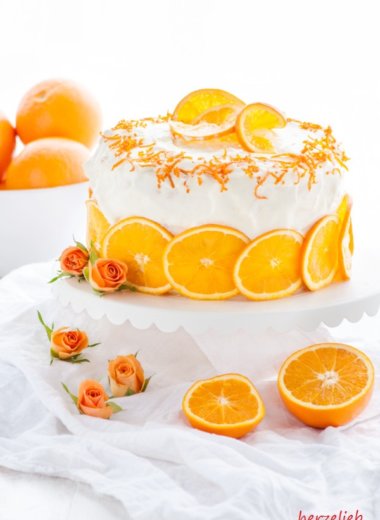 Ein tolles Rezept für eine fruchtige Orangentorte