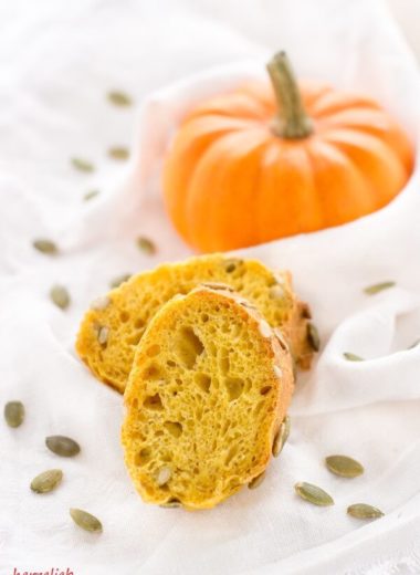 Kürbisbrot Baguette Rezept // Recipe for Pumpkin Bread - Baguette