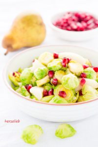 Rezept für Rosenkoh-Birnen-Salat von herzelieb