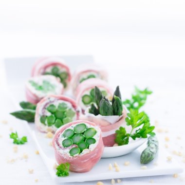 Für Spargel Liebhaber - das Schinken Spargel Sushi ist ein Hit!