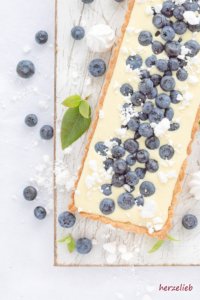 Rezept aus Dänemark von herzelieb - leckere Zitronen-Tarte