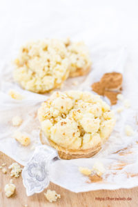 Genau eine Portion! Rezept für Apfelkuchen Kekse von herzelieb
