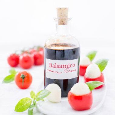 Balsamico Creme Rezept - nicht nur für Tomate Mozarella bzw. Caprese oder Salat toll!