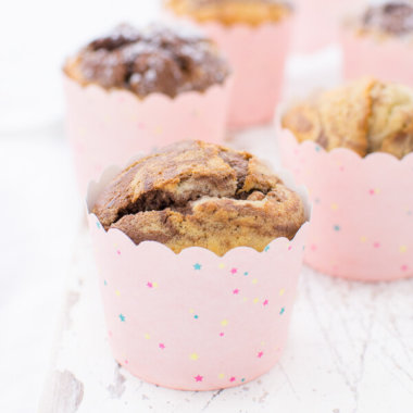 Marmorkuchen Muffins Rezept Mikrowelle