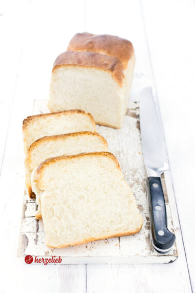 Sandwichbrot Rezept - Toastbrot einfach, lecker und saftig