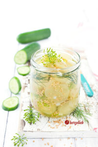 Senfgurken Rezept von herzelieb