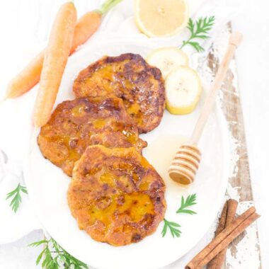 Karottenkuchen Pfannkuchen Rezept vom Foodblog herzelieb