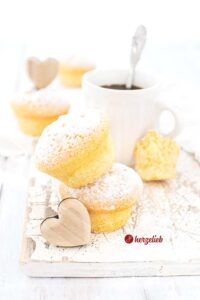 Selbstgebackene Eierlikörmuffins