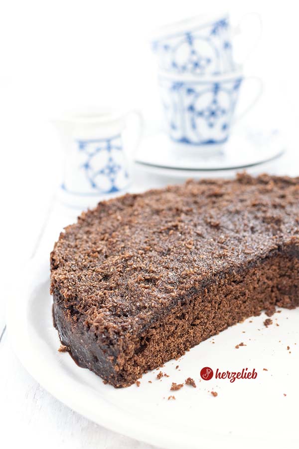 Guf Guf Kage Schokladenkuchen aus Dänemark vom Fooblog herzelieb