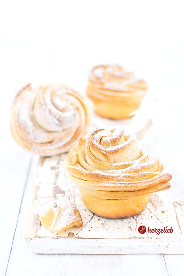 Croissant Muffins Rezept vom Foodblog herzelieb