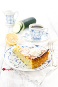 Zucchini-Käsekuchen Rezept - Gefälschter Käsekuchen ohne Fett
