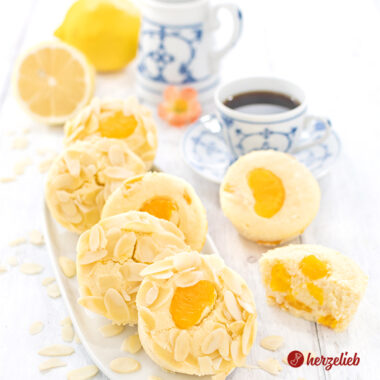 Rezept Käsekuchenmuffins mit Mandarinen vom Fooblog herzelieb