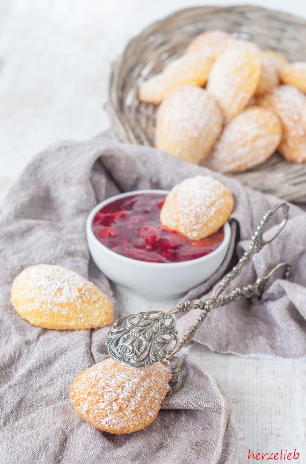 Madeleines - Rezept für kleine französische Kuchen mit Pfiff