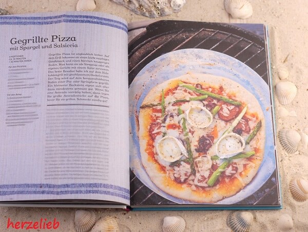 Pizza vom Grill - in dem Buch Mein Grillvergnügen gibt es ein Rezept!